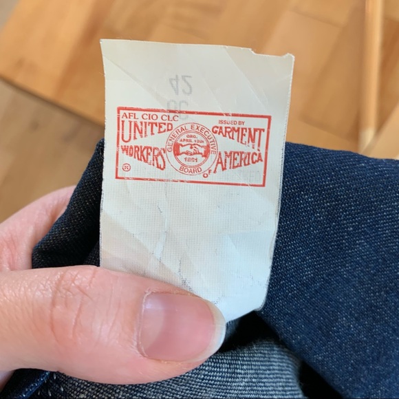 Carhartt Vintage Denim Chore Coat Jacket Size 42 USA Union Made 1980s Excellent! - Picture 8 of 11